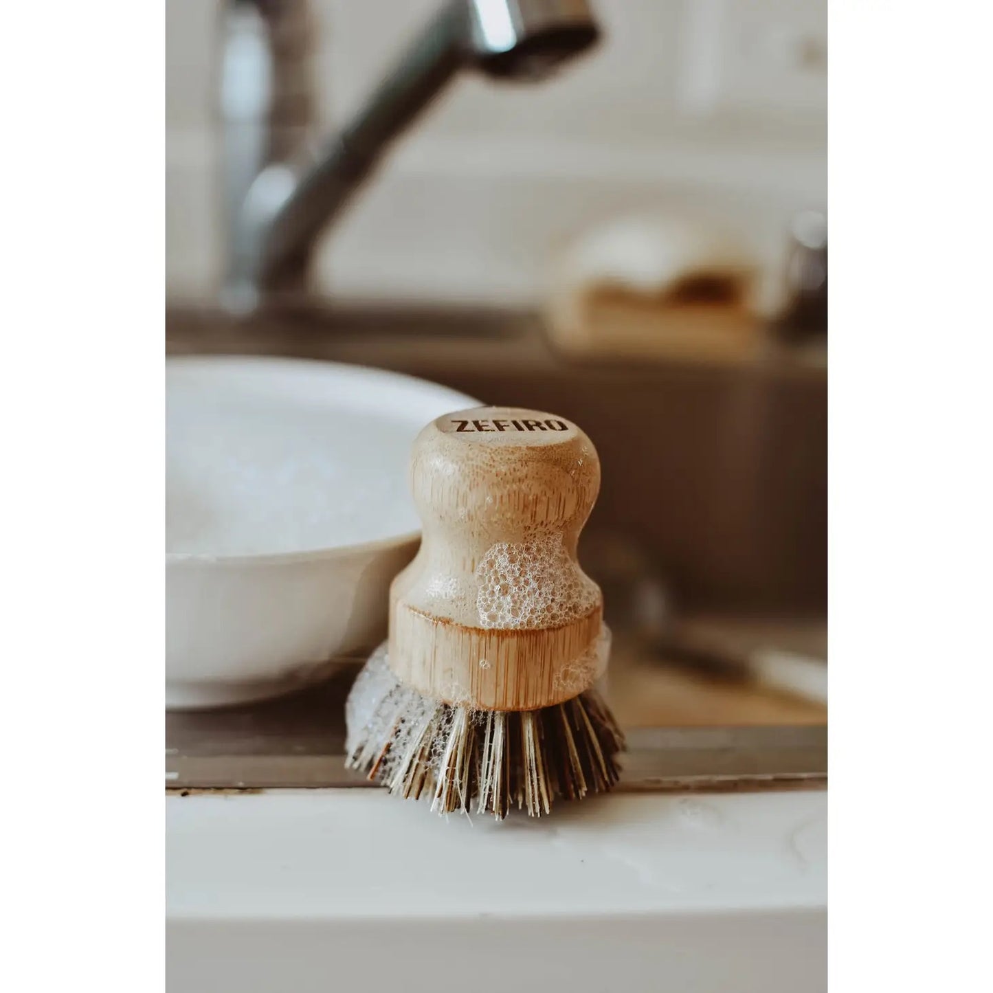 bamboo pot scrubber