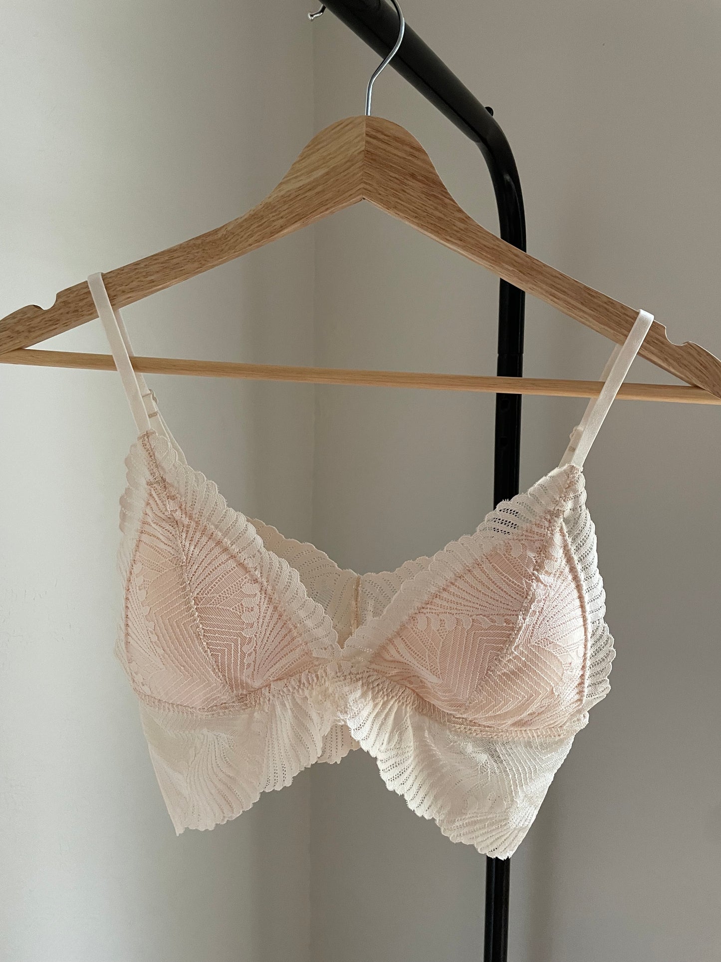 butterfly bralette - ivory