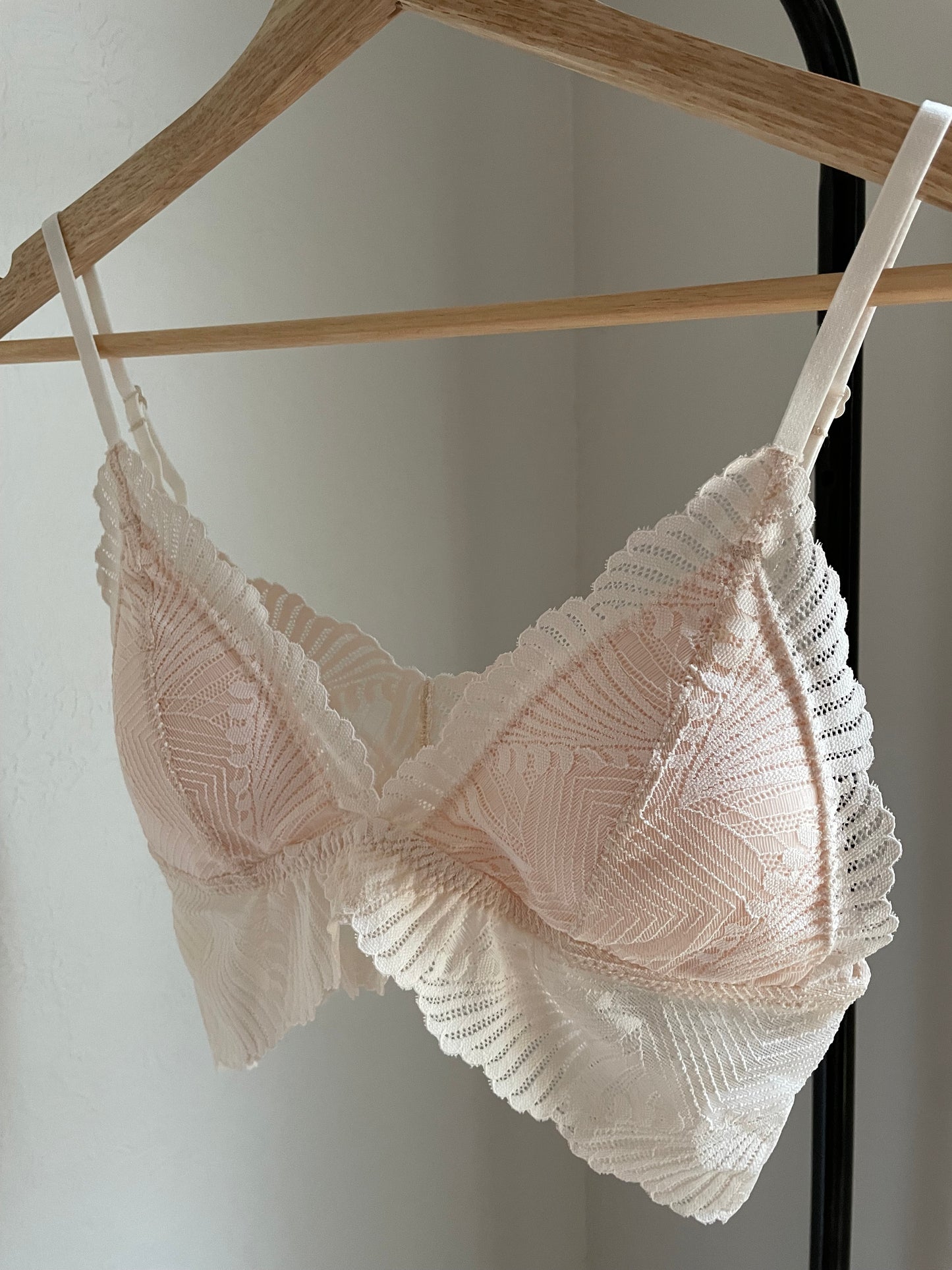 butterfly bralette - ivory