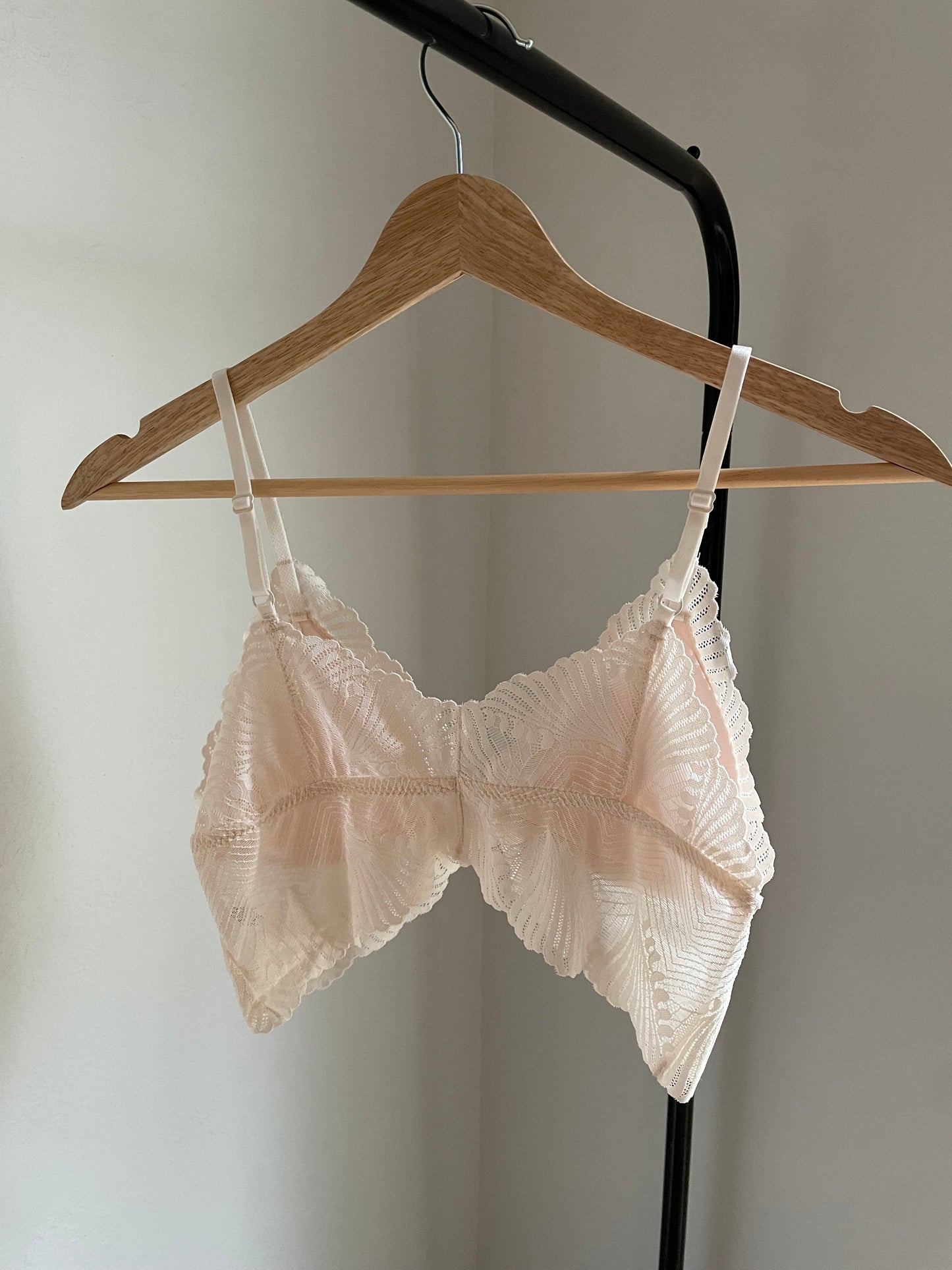 butterfly bralette - ivory