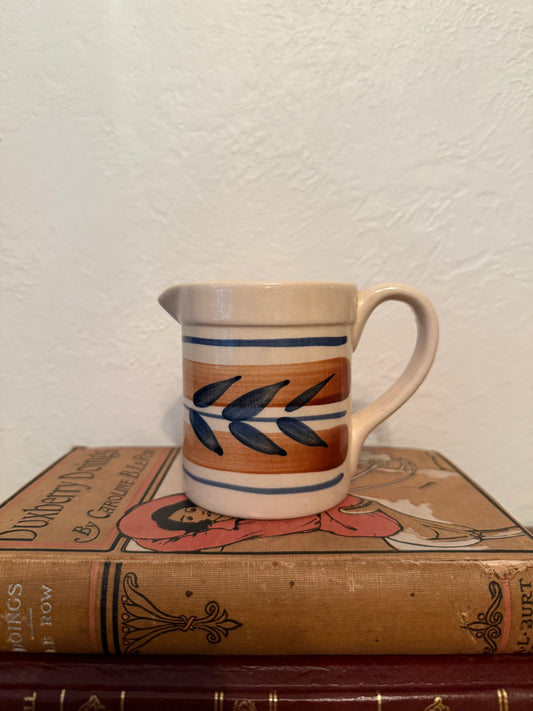 vintage hand painted creamer