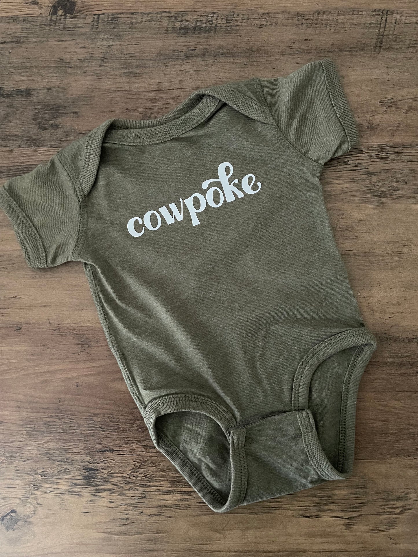 cowpoke infant bodysuit